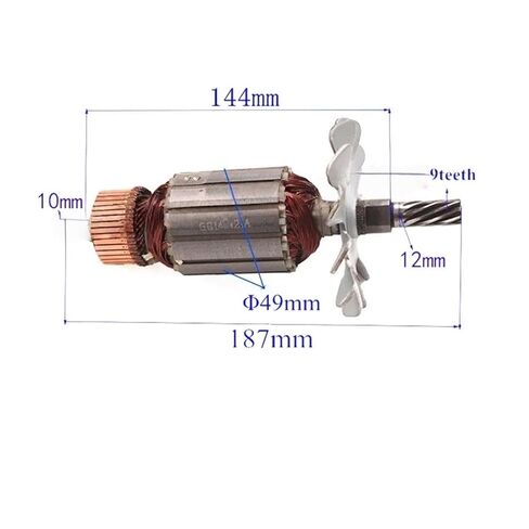 المحرك المحرك استبدال AC220-240V 9-t ل LS1030 LS1020 أجزاء الدوار الأصلي 1 قطعة in Saudi Arabia