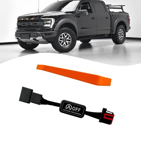 مزيل البدء التلقائي لـ Ford F150 2021 2022 2023 2024 2025 ESS Engine Auto Start-Stop Disable Remove Eliminator Canceller Error Free Stop-Start Bypass Device Module in Kuwait