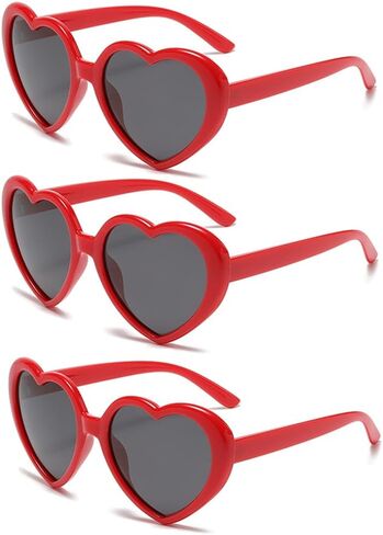 FBHLZ Girls Heart Sunglasses UV 400 Protection Kids Polarized Sunglasses 3-10 Years for Christmas Summer Valentine's Day in Saudi Arabia