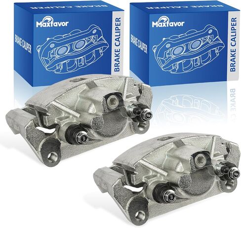 Maxfavor 18B4836 18B4837 Disc Brake Calipers Assembly w/Bracket Rear Compatible with Dodge 2004-2009 Durango 2003-2010 Ram 1500 for Ram 2011-2018 1500 2007-2009 Chrysler Aspen Brake Caliper Set in Saudi Arabia