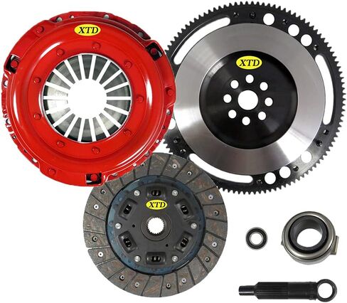XTD STAGE 2 RACING CLUTCH & FLYWHEEL KIT COMPATIBLE WITH 94-01 INTEGRA CIVIC Si DEL SOL CRV B16 B18 B20 in Saudi Arabia