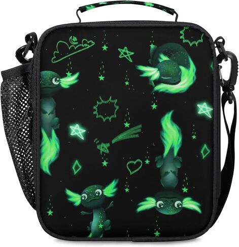 Lunch Box for Boys Girls - Reusable Insulated Lunch Bags for Kids - Gamer Gamepad Large Capacity Cooler Back to School Lunch Thermal Meal Tote Kit in Saudi Arabia