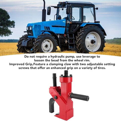 Srliya Manual Tire Bead Breaker, Effortless for Tires up to 42 Inches Lightweight Heavy Duty with Clamping Claw and Adjustable Screws, for Cars SUVs Trucks Tractors ATVs RVs in Saudi Arabia