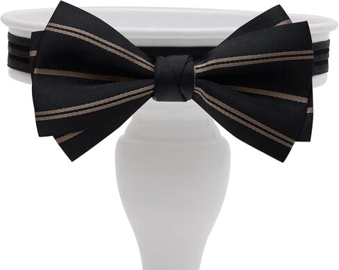 Men's Black Pre-Tied BowTie, formal tuxedo, suitable for weddings, masons and formal occasions in Saudi Arabia
