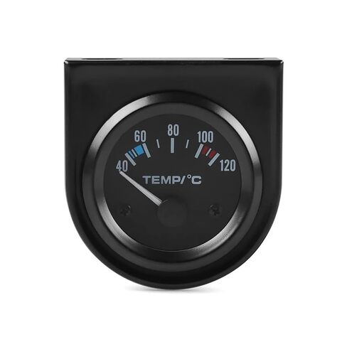 2INCH 52MM Black Volt Meter Water Temp Oil Temp Gauge Oil Press Gauge Fuel Level Gauge AMP Meter Triple Gauge Kits Car Meter(Oil Temp Gauge) in Kuwait