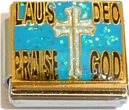 Laus Deo Praise God Italian Charm in Saudi Arabia