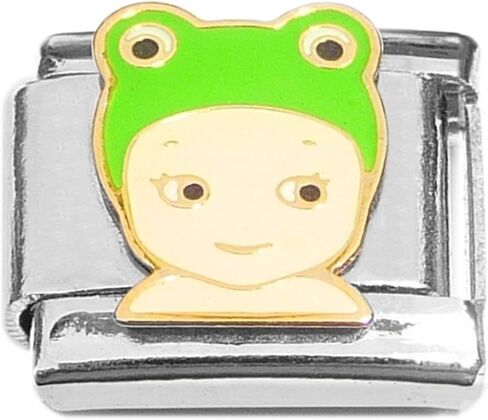 NewCharms Cute Frog Angel Italian Charm in Saudi Arabia