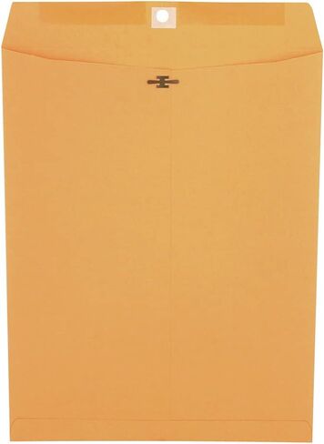 Universal 44907 Kraft Clasp Envelope, Center Seam, 32lb, 10 x 13, Brown Kraft (Box of 100) in Saudi Arabia
