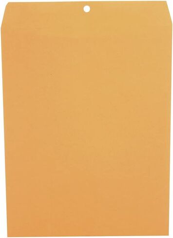 Universal 44907 Kraft Clasp Envelope, Center Seam, 32lb, 10 x 13, Brown Kraft (Box of 100) in Saudi Arabia