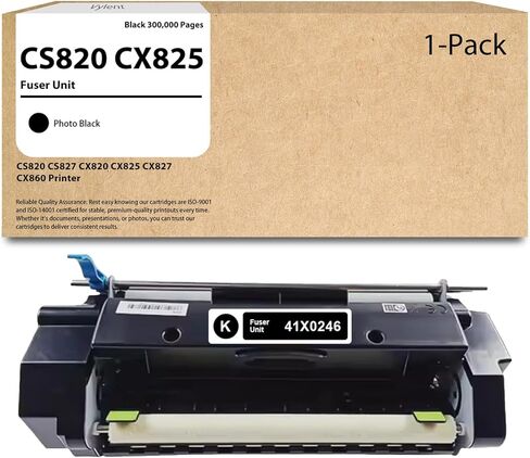 وحدة الصهر CS820 CX825 41X0246 مع رقاقة بديلة لحزمة واحدة لـ Lexmark CS820 CS827 CX820 CX825 CX827 CX860 مصهر الطابعة (110 فولت) in Kuwait