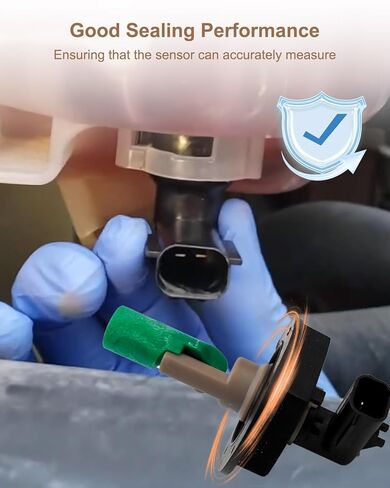 Coolant Level Sensor Compatible with Freightliner Cascadia 2008-2020 Columbia 2007-2017, Coolant Fluid Level Sensor Replace 06-62384-002, 066238402, 924-5205, 9245205 in Saudi Arabia