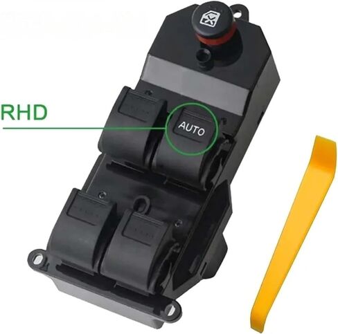 35750-SAA-003 متوافق مع هوندا CRV Fit Jazz Civic 2001-2008 الجبهة اليمنى ماستر سائق الجانب رافع الطاقة الكهربائية نافذة التبديل زر in Saudi Arabia