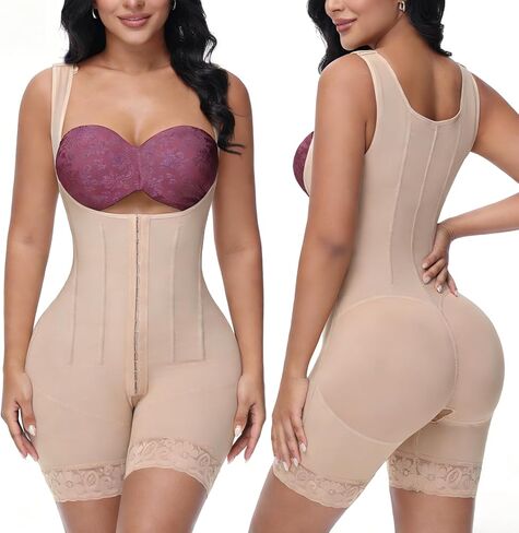 Fajas Colombianas Shapewear, Tummy Control Bodysuits Shapewear, High Compression Waist Trainer Body Shaper in Saudi Arabia