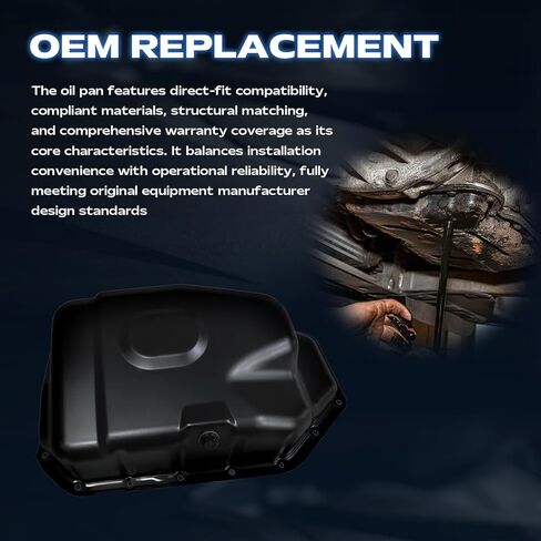 حوض زيت المحرك AUCERAMIC 264-410 متوافق مع عنصر Honda Accord Civic CR-V لعام 2002-2011 لعام 2002-2006 Acura RSX 2.0L 2.4L L4 يستبدل 11200RAAA00 in Kuwait