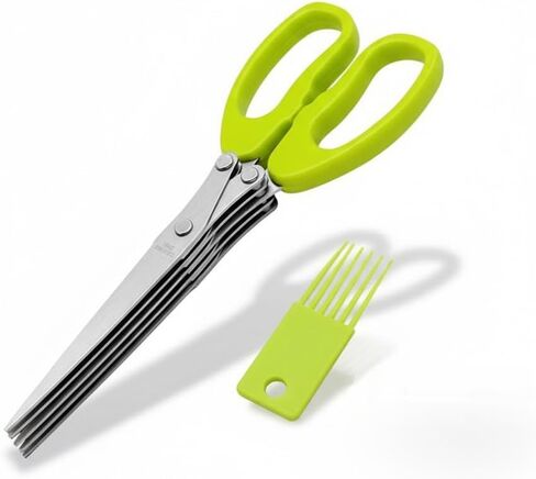 مقص تقطيع الورق اليدوي - جهاز تقطيع محمول لتقطيع المطبوعات إلى قصاصات غير قابلة للقراءة، أداة تخفيف الضغط، قطع الورق، البصل الأخضر، معجون الثوم، مساعد جيد للاستخدام المكتبي والمنزلي in Kuwait