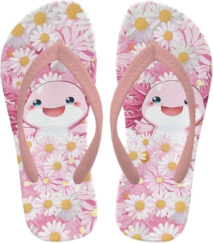 شبشب فليب فلوب للأطفال بنعل غير قابل للانزلاق شباشب شاطئ سريعة الجفاف صنادل منزلق بأشرطة وردية in Kuwait