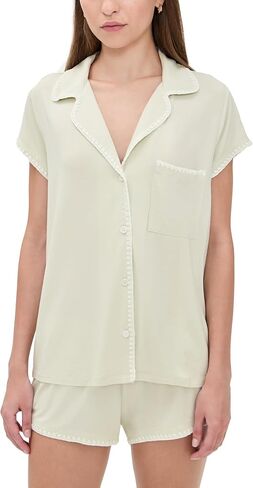 Eberjey Women's The Frida Whip Stitch Short Pajama Set in Saudi Arabia