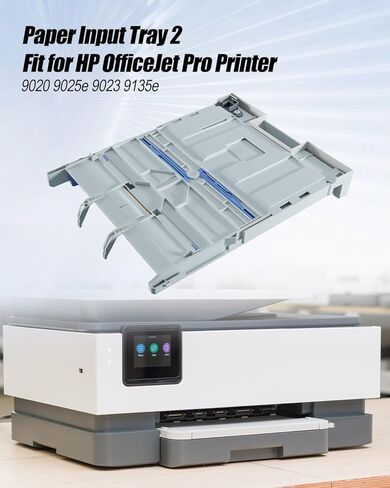 درج إدخال الورق 2 بديل مناسب لجهاز HP OfficeJet Pro 9020 9025e 9023 9135e، درج إدخال الورق فقط in Kuwait