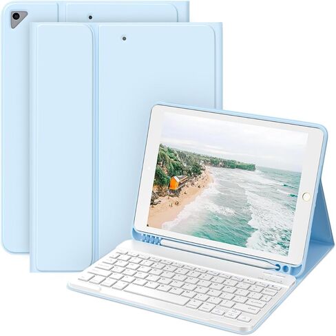 COO Keyboard Case for 9th/8th/7th Generation 10.2 Inch with Pencil Holder in Saudi Arabia