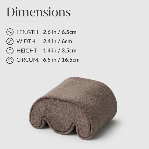 TAWBURY Fraser 4 Watch Case (Brown) with a Set of 4 X-Small Pillows to Fit 5.5-6.9" Wrists in Saudi Arabia