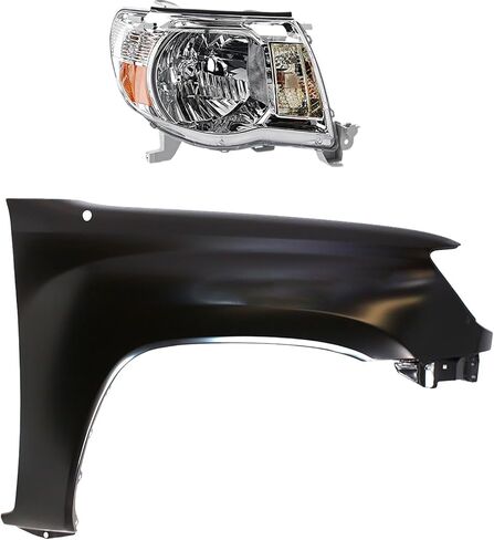 Replacement Headlight Kit fits Toyota Tacoma 2009-2011 2.7L I4 RWD Passenger Side (For Models Without Sport Package) in Saudi Arabia