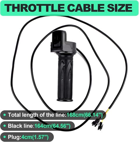 Ebike Full Twist Throttle Replacement for Ridstar Q20/Q20Lite/Q20Pro/H20/H26Pro/H20,48V, LCD Display with Key 2 Keys,Electric Bike Throttle Grips for Ebike Motorcycle Scooter Electric Bicycle in Kuwait