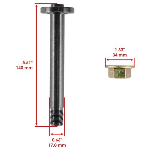 Replacement for Spindle Shaft and Bearings for Toro 74386 74389 74390 74616 ZS4200 SS4216 Mod-C26C-68474 in Saudi Arabia