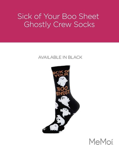 لقد سئمت MeMoi من جوارب Ghostly Crew الخاصة بك in Kuwait