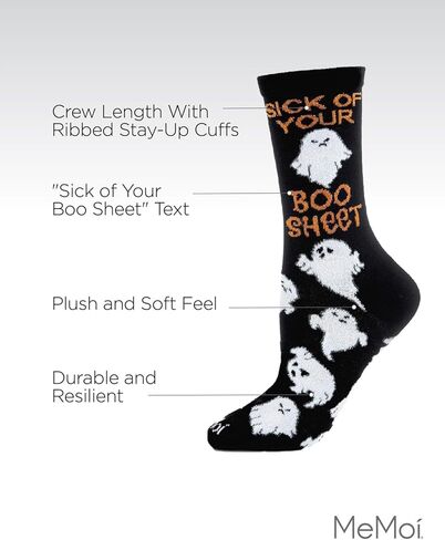 لقد سئمت MeMoi من جوارب Ghostly Crew الخاصة بك in Kuwait