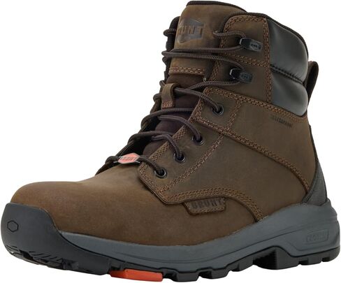 BRUNT Kasparian (إصبع ناعم) - حذاء عمل خفيف الوزن مقاوم للماء مقاس 6 بوصات - تصنيف EH - مقاوم للانزلاق + الزيت - نعل مقاوم للحرارة in Kuwait