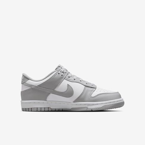 Nike Dunk Low 'White/Smoke Grey' - FB9109-123 for Grade School in Kuwait