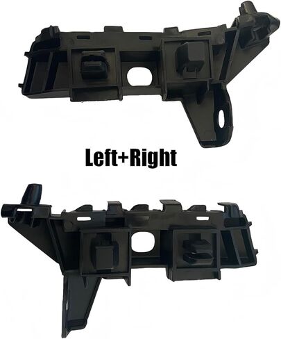 1 Pair (Left + Right) for Honda Civic 2022 2023 Front Bumper Bracket, Bumper Bar Retainer Fender Bracket, Driver & Passenger Side, Replacement Part HO1042146 HO1043146 71280T20A01 71230T20A01 in Kuwait