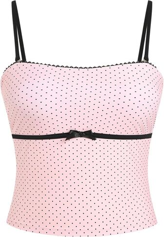 ZAFUL Tankini Tops for Women Strapless Bow Swimsuit Tummy Control Bathing Suit Tops Only No Bottom in Saudi Arabia