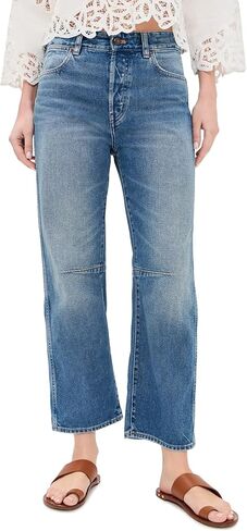 جينز Madewell النسائي The Darted Barrel Leg in Kuwait