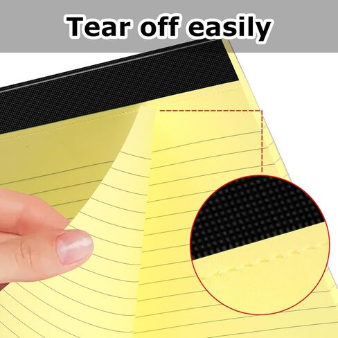 5 عبوات من وسادات الملاحظات مقاس 11 بوصة × 9.5 بوصة وسادات قانونية ملونة مسطرة بالكلية وسادات ملاحظات ذات مناظر طبيعية من وسادات الكتابة الورقية المثقبة 80 جرامًا في المتر المربع وسادة قانونية 30 ورقة مكتب مفكرة سميكة اللوحة الخلفية للمدرسة والمكتب والمنز in Kuwait