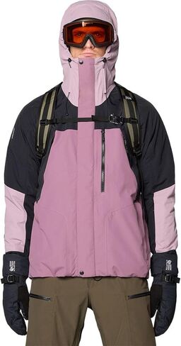Mountain Hardwear, First Tracks Insulated Jacket - Men's, Dark Daze/Daze/Black, M in Saudi Arabia