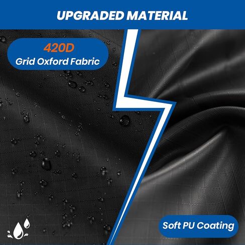 Favoto Motorcycle Cover for Harley Davidson - Waterproof Outdoor Storage Heavy Duty Cover for Touring Models Road Glide Limited, Ultra Limited, Gold Wing, Road King, Street Glide, Electra Glide in Saudi Arabia