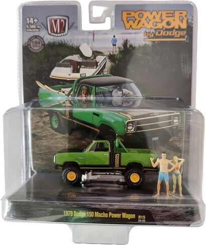 M2 Machines Auto-News 67500-15 1:64 مقياس دييكاست 25-23 1979 دودج ليل ريد إكسبرس باور واجن أدفينتشر in Kuwait