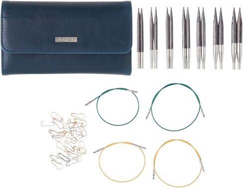 Knit Picks Options Wood Interchangeable Knitting Needle Set with Case and Stitch Markers (Clark) in Saudi Arabia