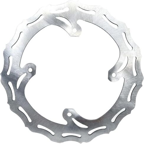 Rear Brake Rotor Disc 240mm– Direct Replacement Compatible with Honda CR125 CR250 CRF250R 250RX 250X CRF450R 450RX 450L 2002-2020 | High-Grade Cross-Drilled & Vented Stainless Steel in Saudi Arabia