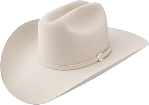 Stetson Brenham 4X Felt San Angelo Collection Cowboy Hat Ivory 4" Brim (7 3/8) in Saudi Arabia