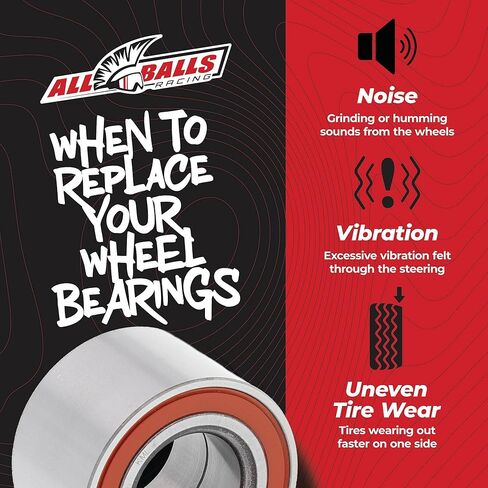 مجموعة محمل العجلات 25-1730 من جميع كرات السباق متوافقة مع/بديلة لـ Kawasaki KAF 820 (Mule PRO-FX 800) 2015-2017، KAF 820 (Mule Pro-FXT) 2015-2017، MULE PRO-FX 800 2018، MULE PRO-FXT 800 2018 in Kuwait