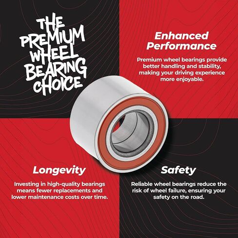 مجموعة محمل العجلات 25-1730 من جميع كرات السباق متوافقة مع/بديلة لـ Kawasaki KAF 820 (Mule PRO-FX 800) 2015-2017، KAF 820 (Mule Pro-FXT) 2015-2017، MULE PRO-FX 800 2018، MULE PRO-FXT 800 2018 in Kuwait