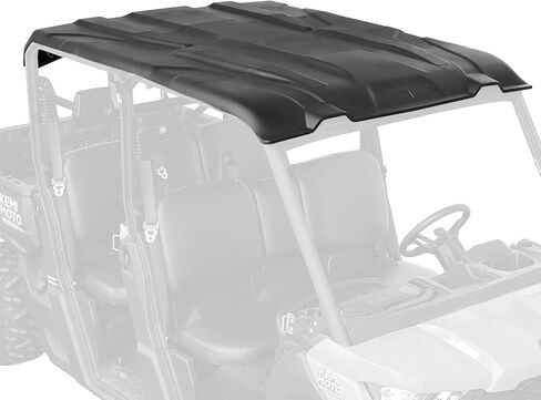 KEMIMOTO 4 قطع سقف صلب رياضي متوافق مع Can Am Defender MAX، مزيج من السقف العلوي واقي من الشمس متوافق مع ملحقات Defender MAX HD7 HD8 HD9 HD10 2016-2026 (استبدال #715003038) in Kuwait