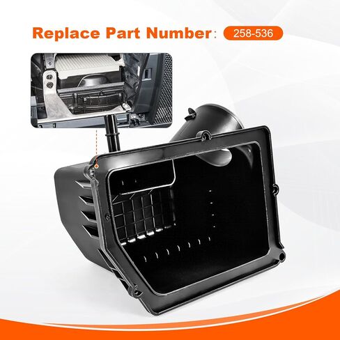 258-536 Air Filter Housing Compatible with 2014 2015 2016 2017 2018 Jeep Cherokee Air Cleaner Lid Replace# 258-536 in Saudi Arabia