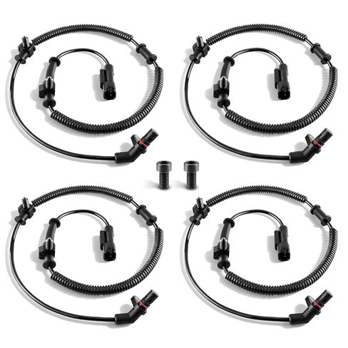 ABS Wheel Speed Sensor 4Pcs Compatible with 2013-2018 Ram 1500, 2019 Ram 1500 Classic Replace 68053861AB 68053861AC Front & Rear, Left & Right ABS Sensor 68053861AD, 68231044AB, 68053861AA, ALS2587 in Saudi Arabia
