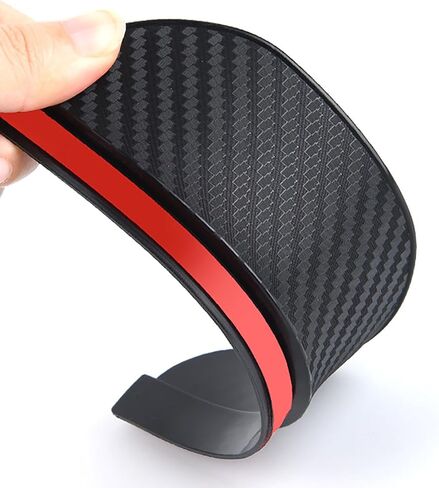 2 قطعة واقي المطر للمرآة الجانبية، غطاء المطر بمرآة الرؤية الخلفية للسيارة، درع المطر السيليكون، غطاء مرآة واقي الواقي المطاطي in Kuwait