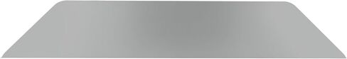 RecPro Black Steel Tandem Axle Fender with Backer Skirt | 14 Gauge Diamond Plate | 10"W x 72"L x 19 ¾"H | Bolt-On Angular Trailer Fender | Made in USA (2) in Saudi Arabia