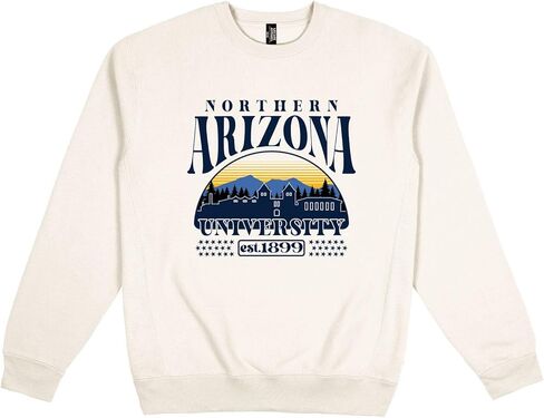 College Sports Heavyweight Crewneck Sweatshirt - Fleece Unisex Officially Licensed NCAA Men’s and Women’s Sweatshirt in Saudi Arabia