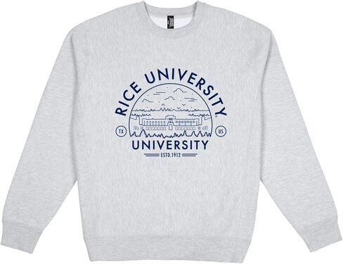 College Sports Heavyweight Crewneck Sweatshirt - Fleece Unisex Officially Licensed NCAA Men’s and Women’s Sweatshirt in Saudi Arabia